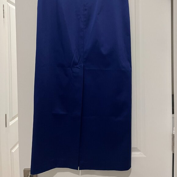 Talbots Royal Blue Indigo Women's Skirt - Picture 2 of 3